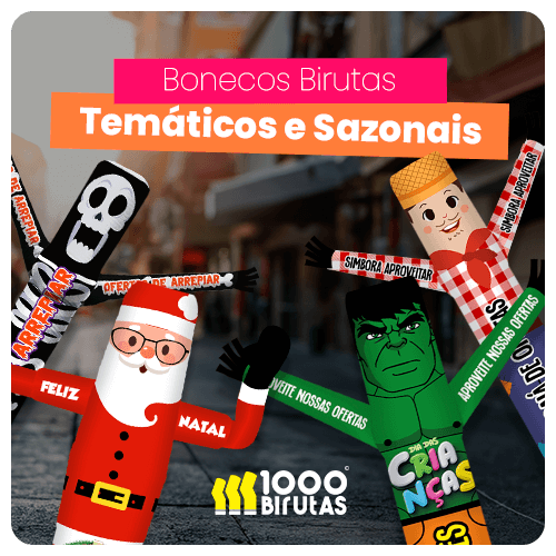 Destaque Bonecos Birutas Sazonais | 1000 Birutas